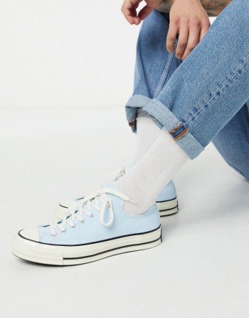 Converse Chuck '70 Lo Pale Plave - Ženske Tenisice | 46589MKGB